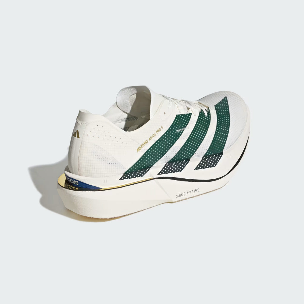 adidas ADIZERO ADIOS PRO 5 - Off White / Collegiate Green (M)