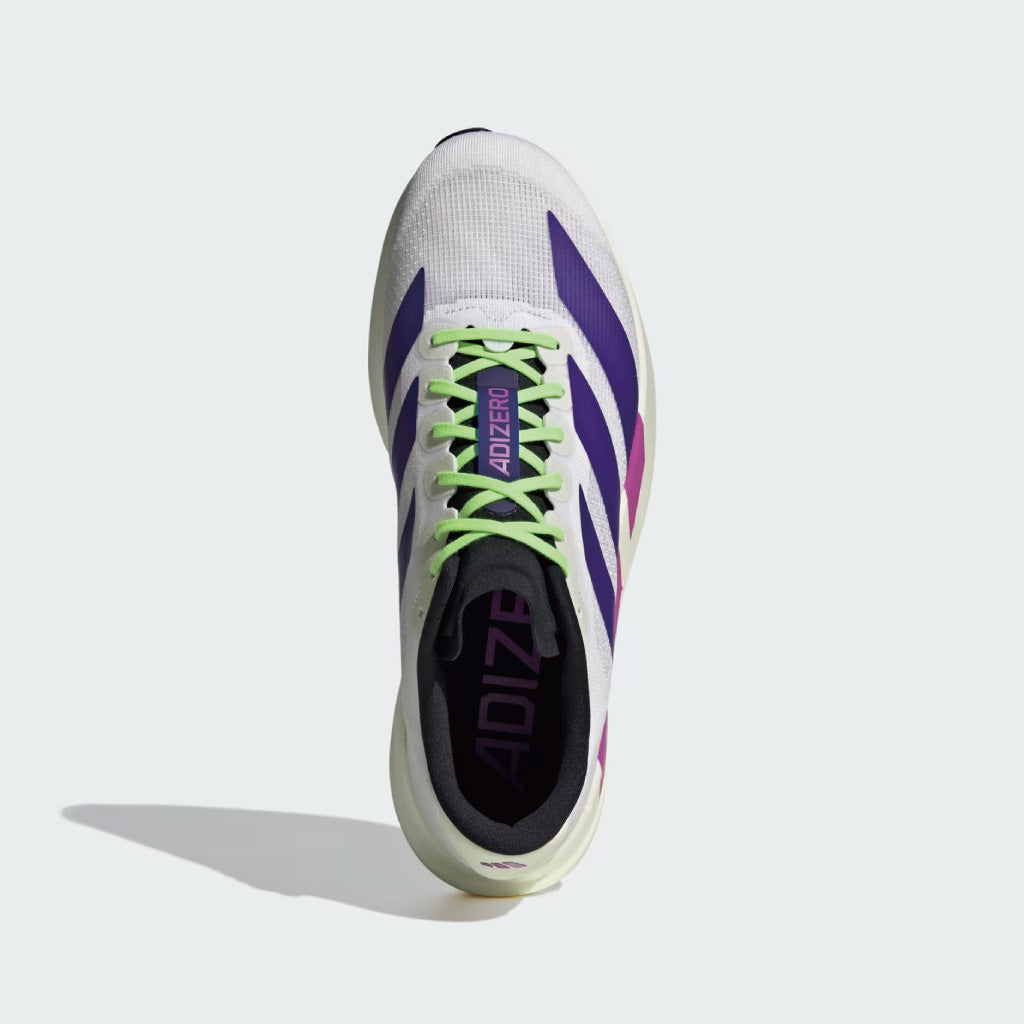 adidas ADIZERO EVO SL - Cloud White / Collegiate Purple (M)