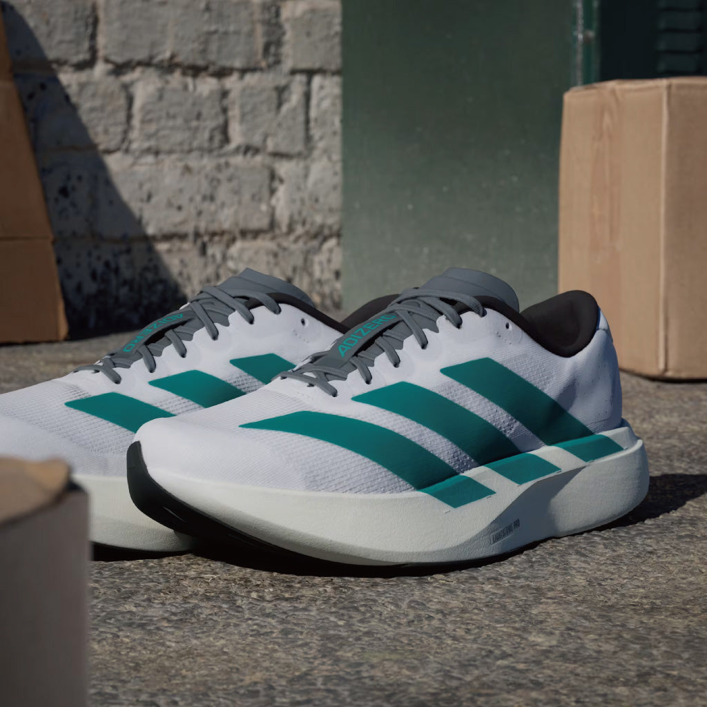 adidas ADIZERO EVO SL - Cloud White / Pure Teal (M)