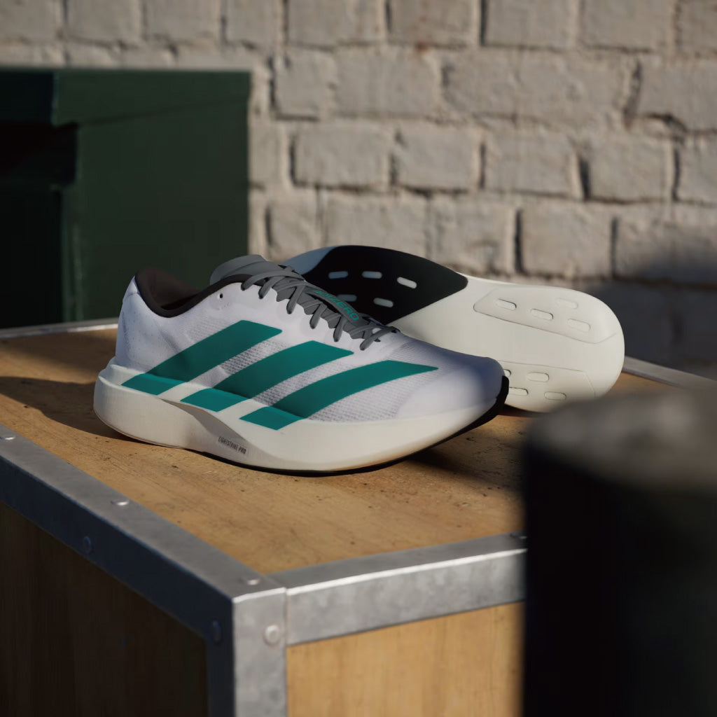adidas ADIZERO EVO SL - Cloud White / Pure Teal (M)