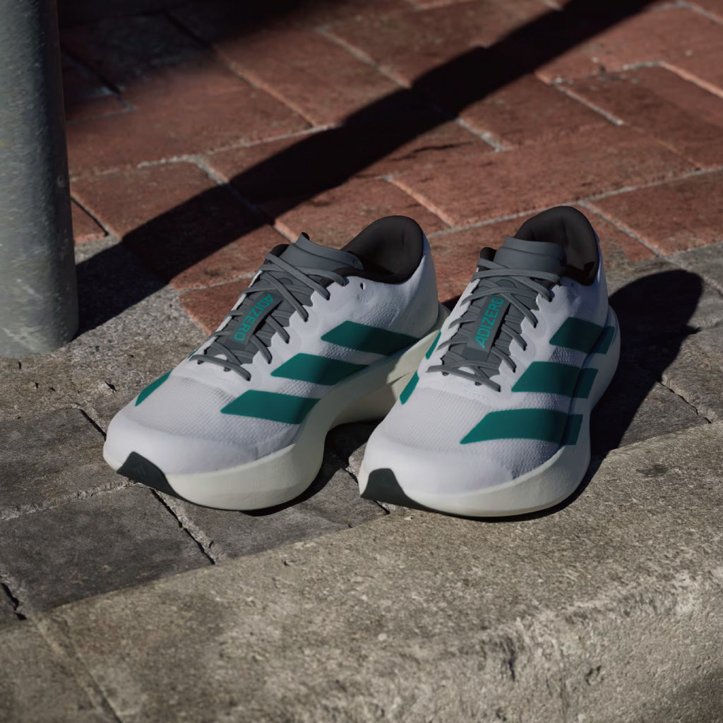 adidas ADIZERO EVO SL - Cloud White / Pure Teal (M)