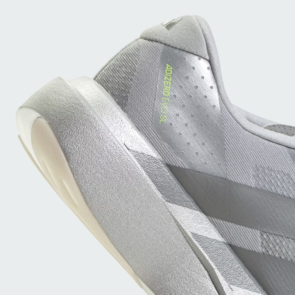 adidas ADIZERO EVO SL - Silver Metallic / Iron Metallic (M)