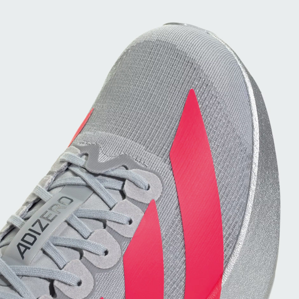 adidas ADIZERO EVO SL - Silver Metallic / Lucid Red (M)