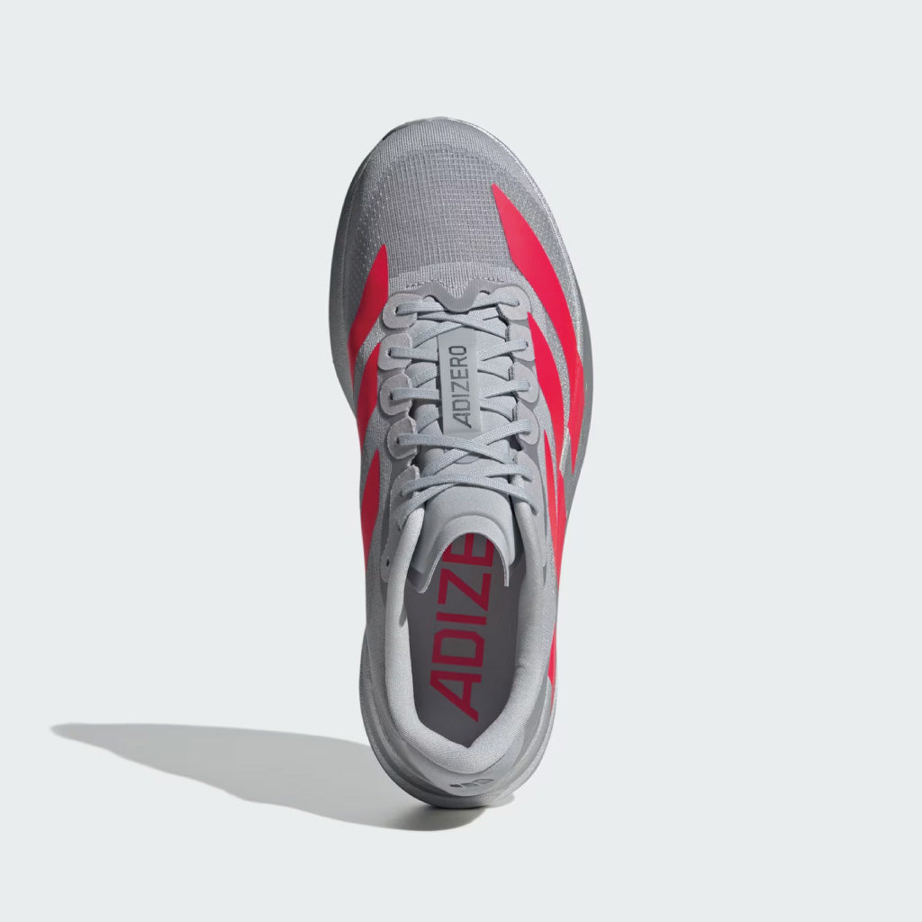 adidas ADIZERO EVO SL - Silver Metallic / Lucid Red (M)