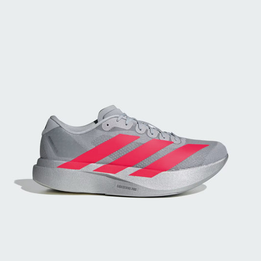 adidas ADIZERO EVO SL - Silver Metallic / Lucid Red (M)