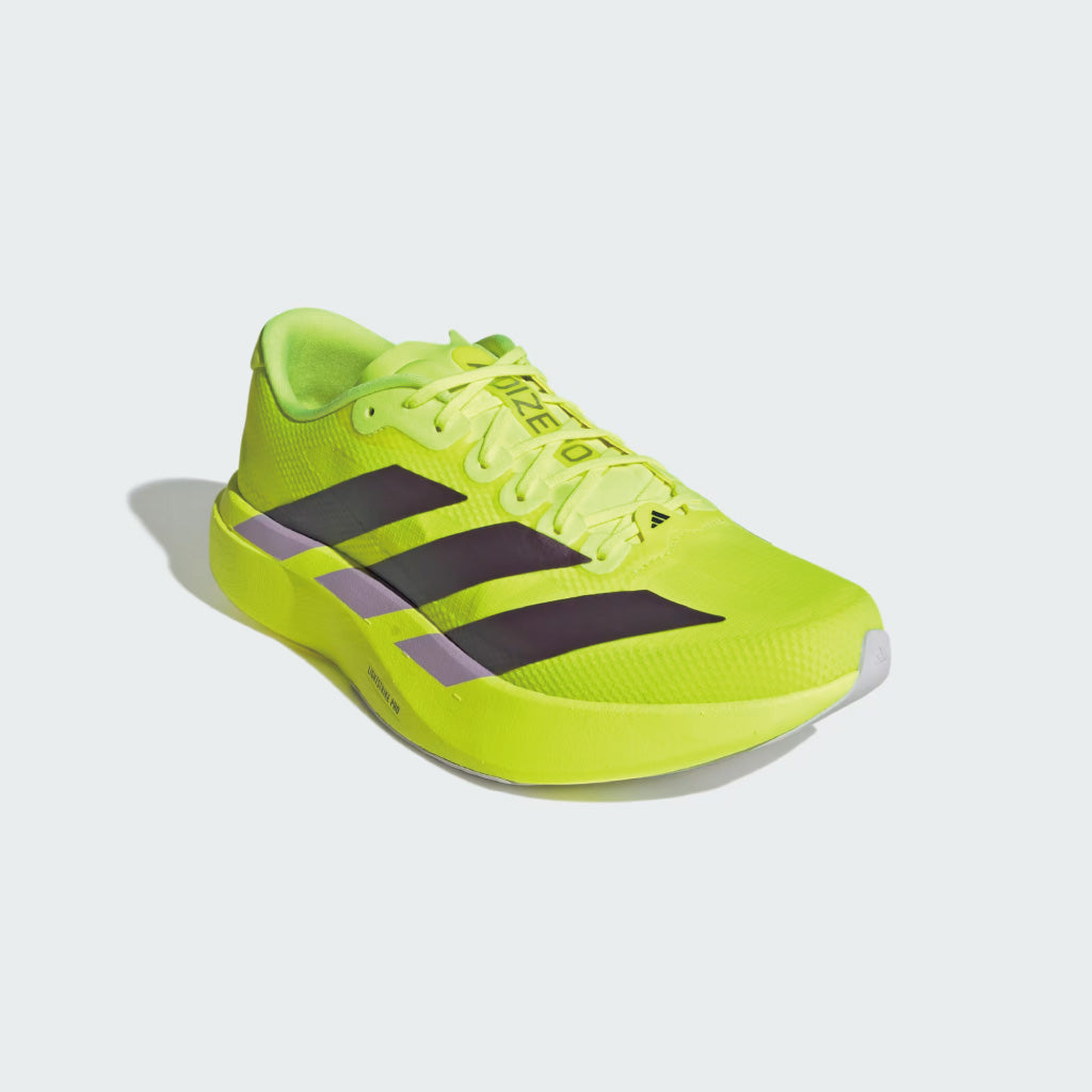 adidas ADIZERO EVO SL WOVEN - Solar Yellow / Aurora Plum (M)