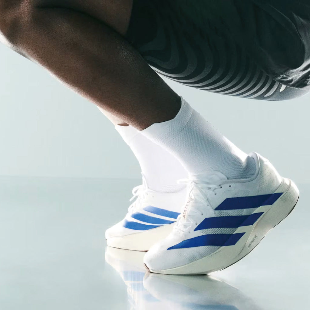 adidas ADIZERO EVO SL - Cloud White / Royal Blue (M)