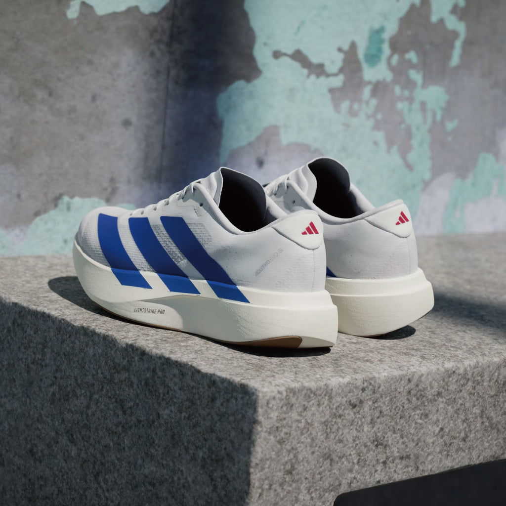 adidas ADIZERO EVO SL - Cloud White / Royal Blue (M)