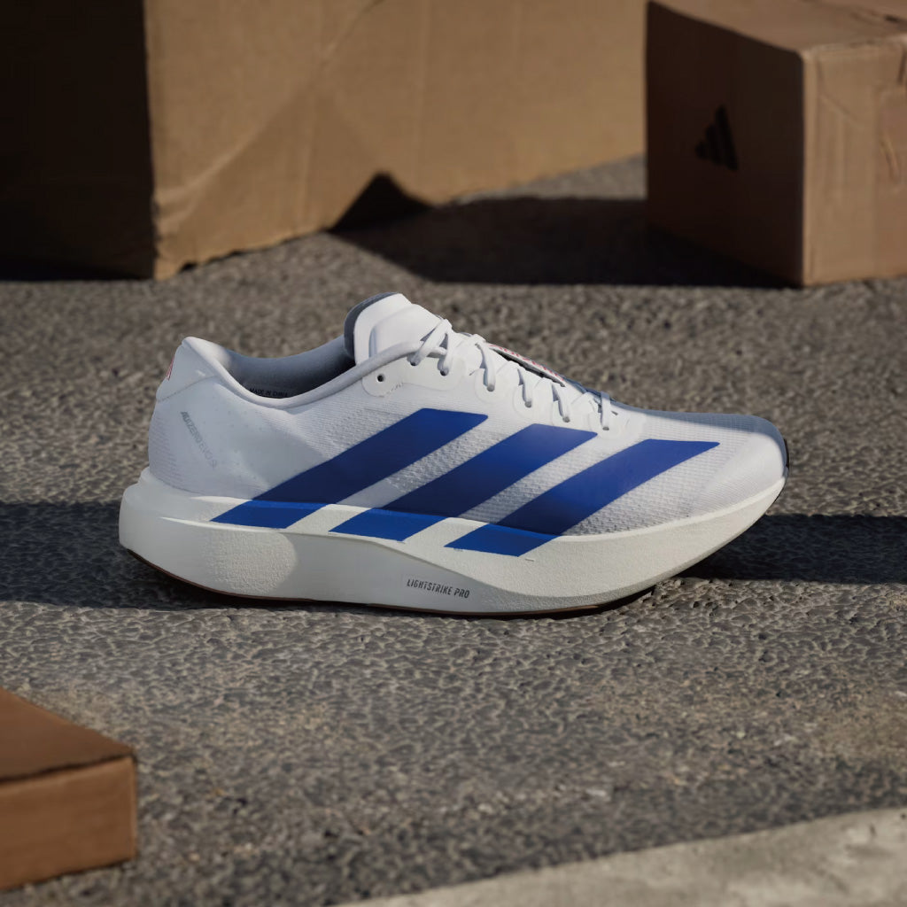 adidas ADIZERO EVO SL - Cloud White / Royal Blue (M)
