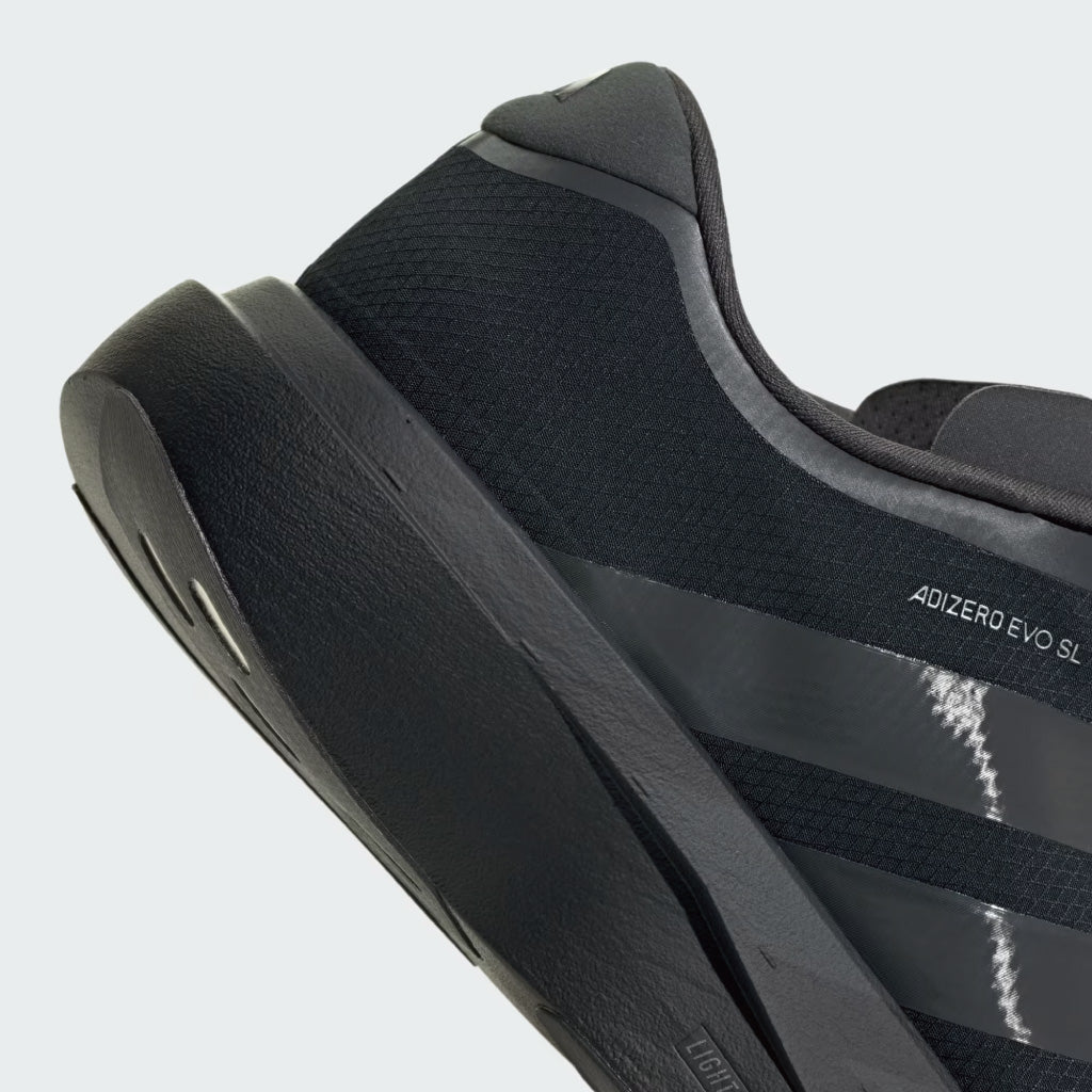 adidas ADIZERO EVO SL ZIP - Core Black / Grey Six (W)