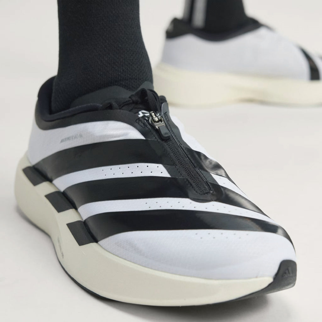 adidas ADIZERO EVO SL ZIP - Cloud White / Core Black (M)