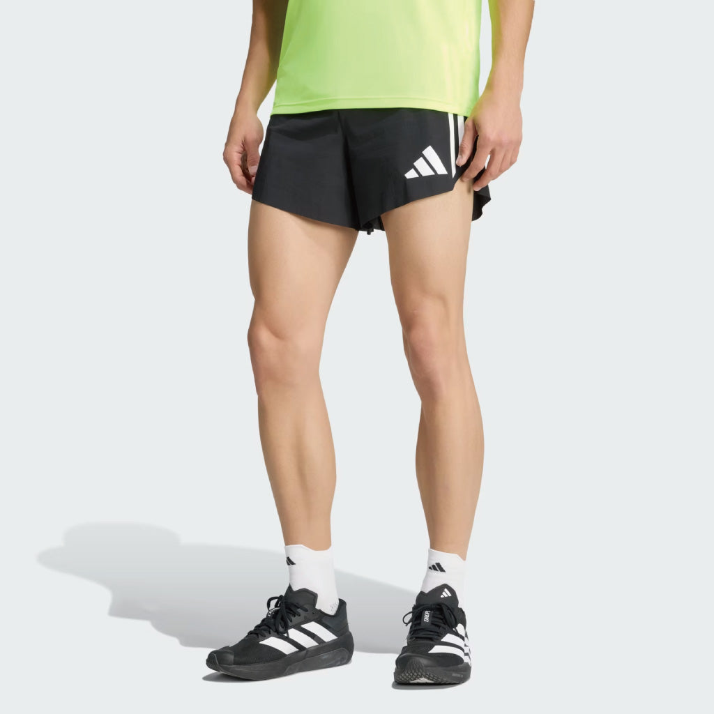 adidas ADIZERO PRO SHORTS - Black / White (M)
