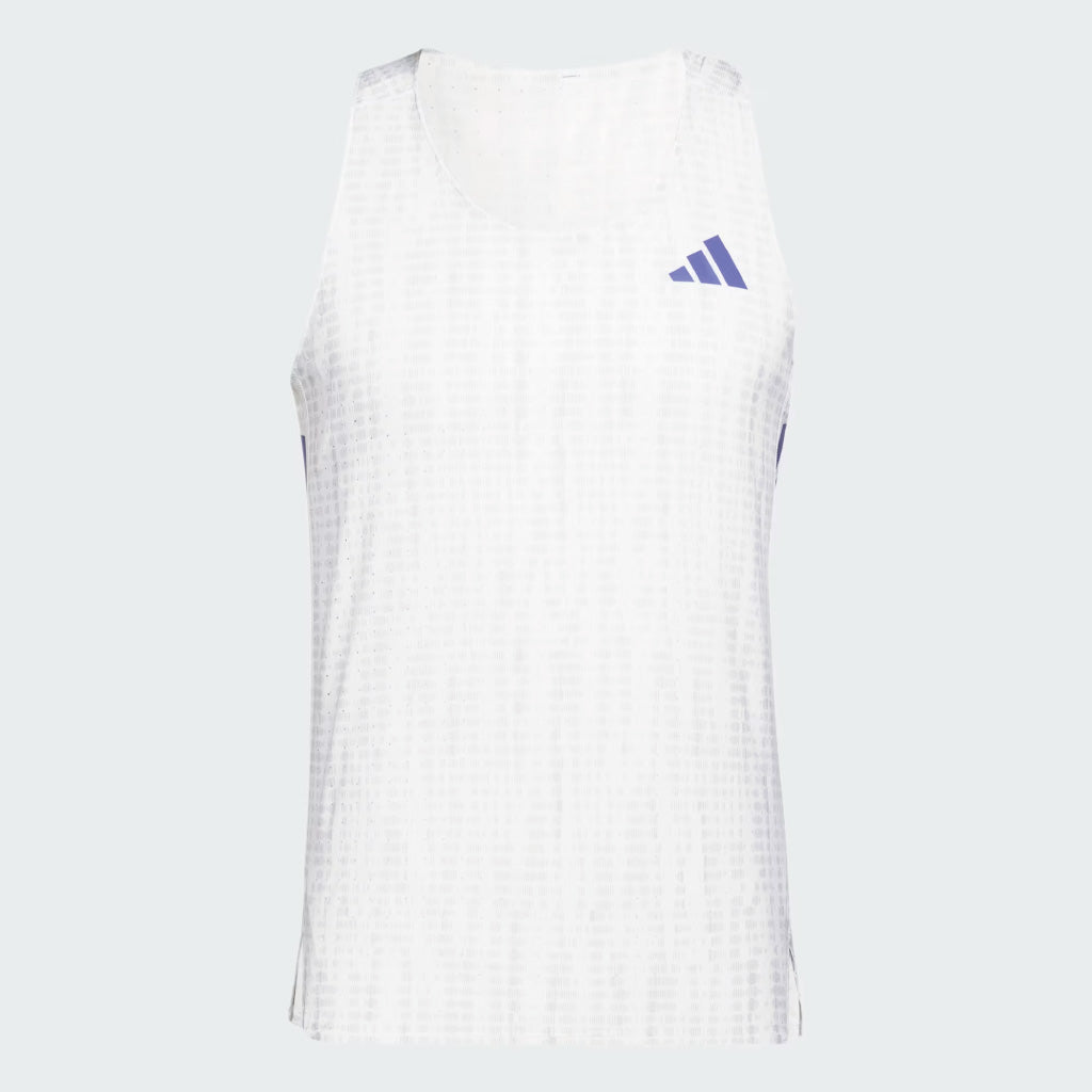 adidas ADIZERO SING - White / Solar Purple (M)