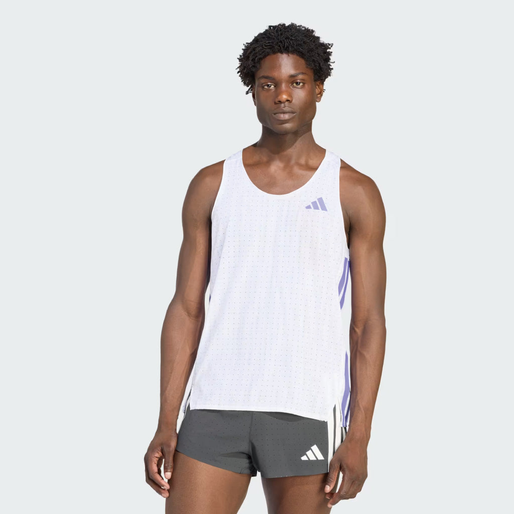 adidas ADIZERO SING - White / Solar Purple (M)