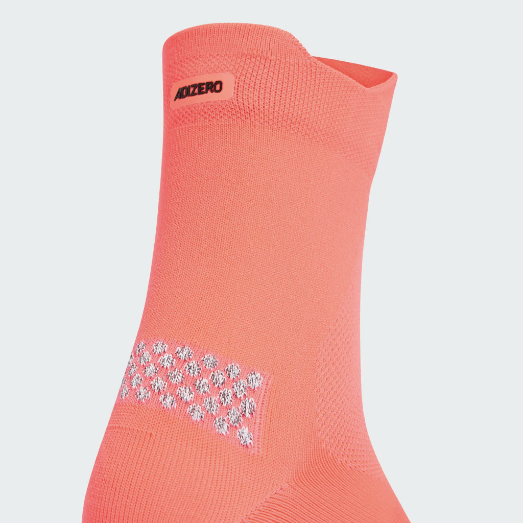 adidas RUNNING ADIZERO QUARTER SOCK - Solar Turbo