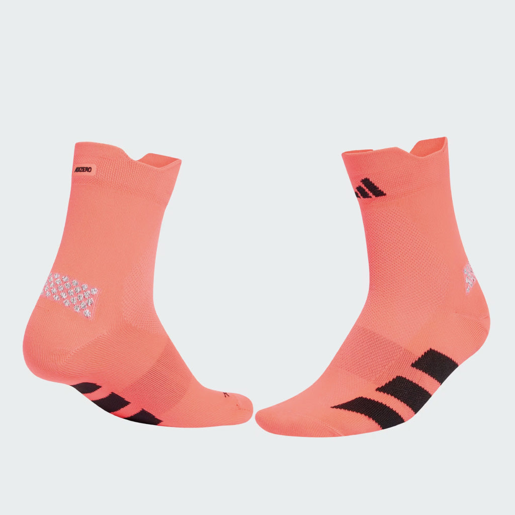adidas RUNNING ADIZERO QUARTER SOCK - Solar Turbo