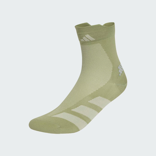 adidas RUNNING ADIZERO QUARTER SOCK - Tent Green