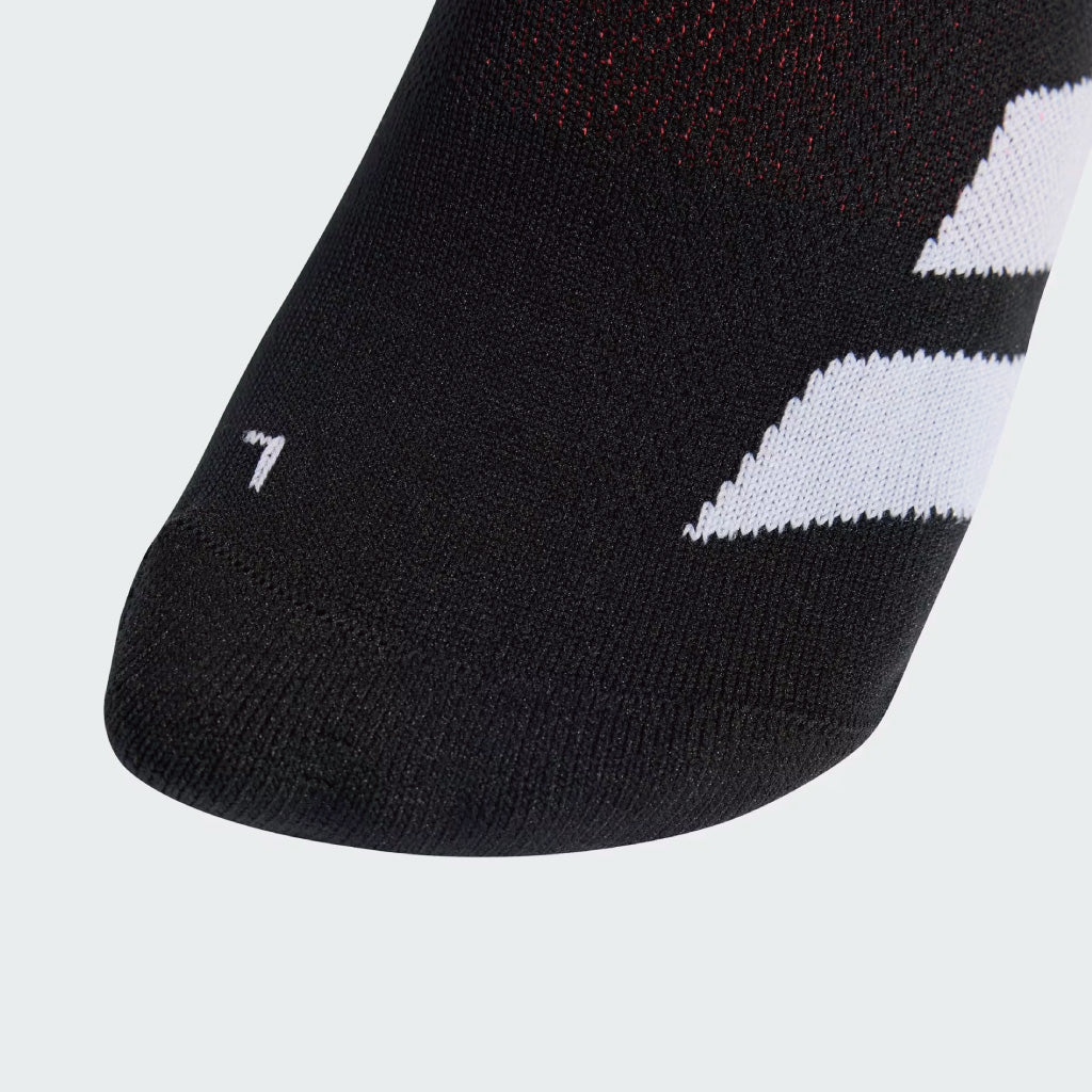 adidas RUNNING ADIZERO QUARTER SOCK - Black White