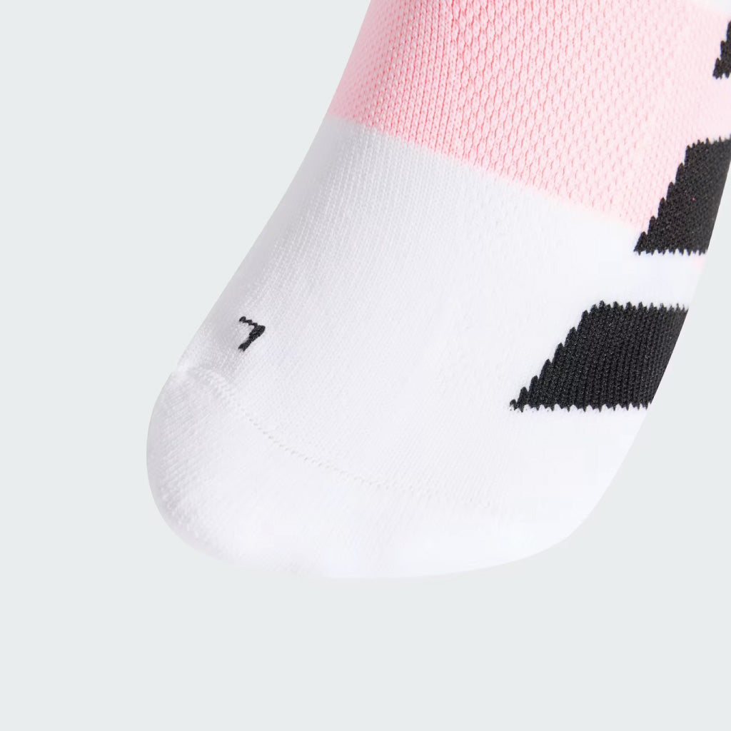 adidas RUNNING ADIZERO QUARTER SOCK - White / Black