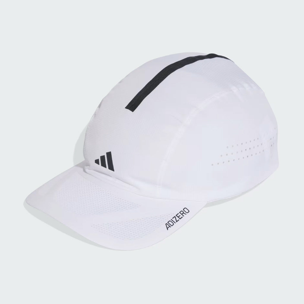 adidas RUNNINGXADIZERO CAP - White / Black