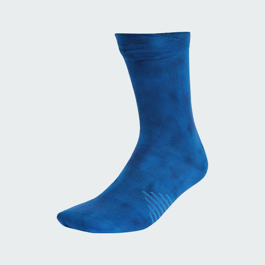 adidas RUN X GRAPHIC WASHED SOCK - Ray Blue