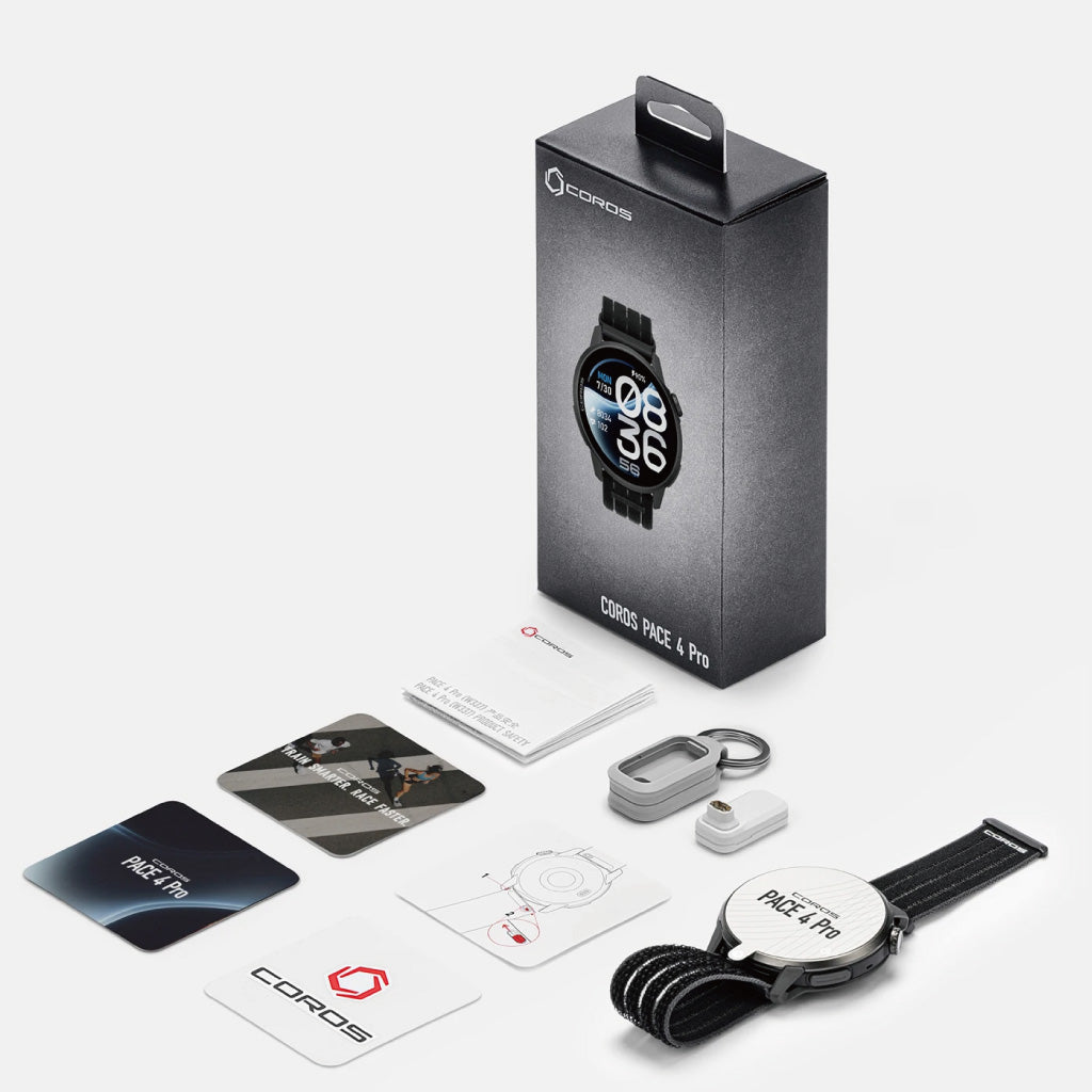 COROS PACE 4 PRO - Silicone Black