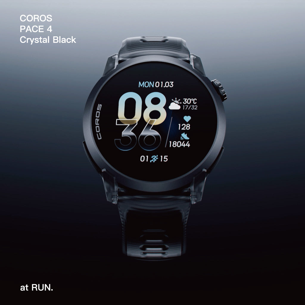 COROS PACE 4 GPS SPORT WATCH - Black Crystal