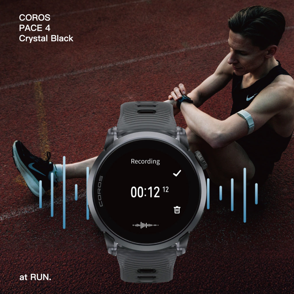 COROS PACE 4 GPS SPORT WATCH - Black Crystal