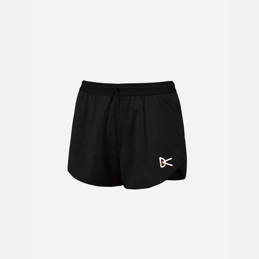 District Vision 3in Split Shorts - Black (W)