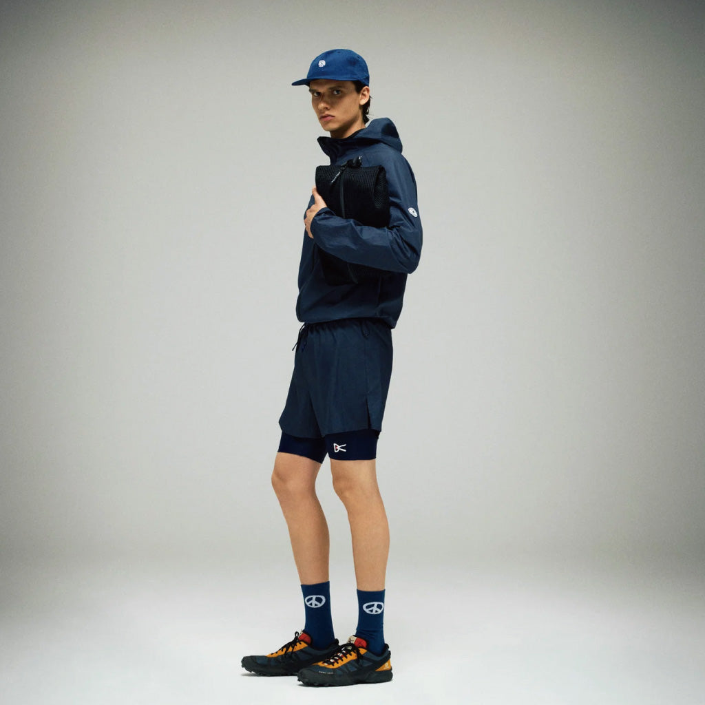 District Vision 5 Panel Nylon Hat - Blue