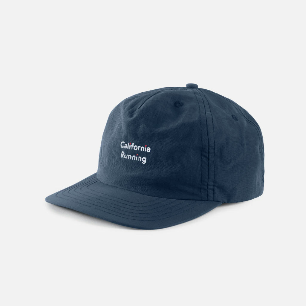 District Vision 5 Panel Nylon Hat - California Running Navy