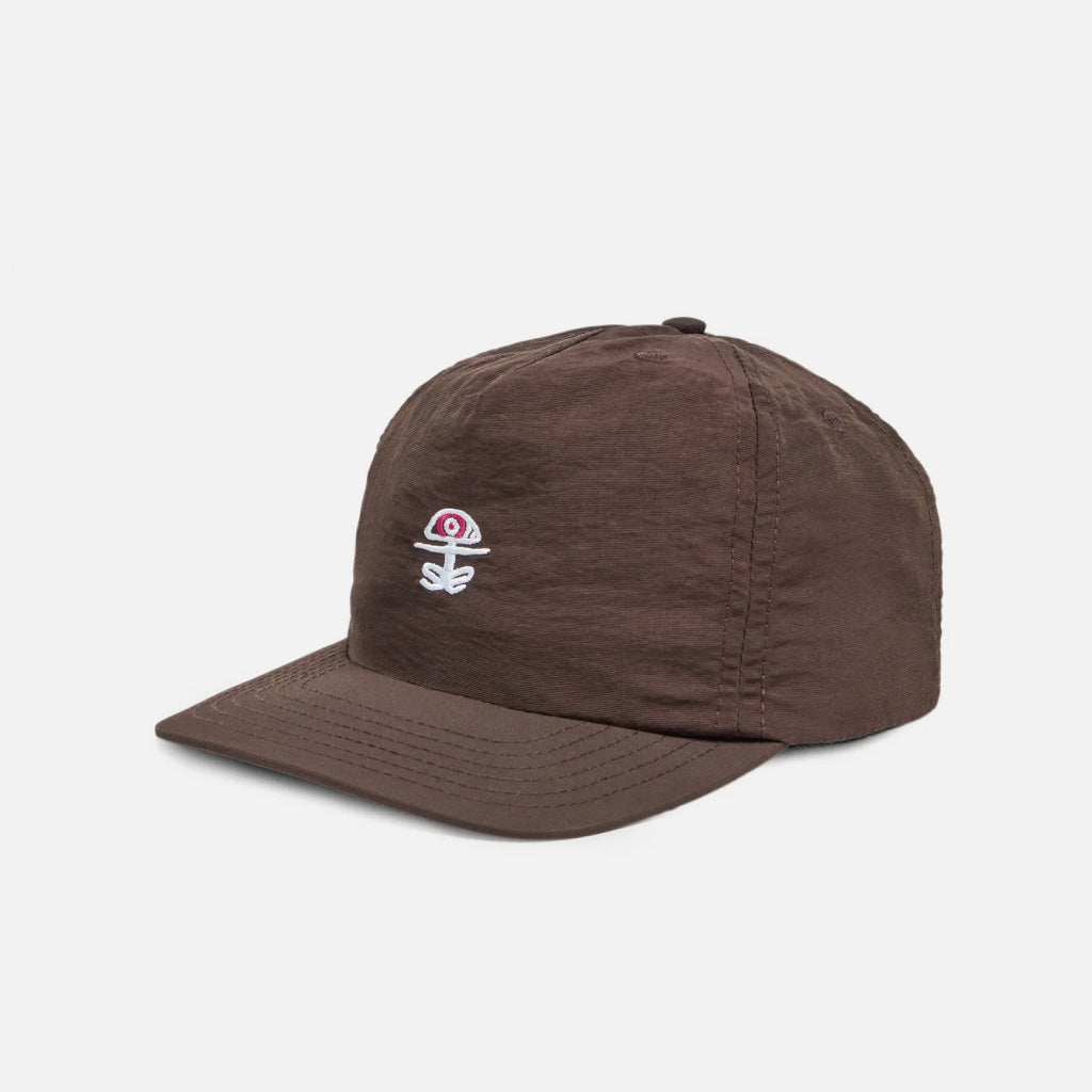 District Vision 5 Panel Nylon Hat - Chakra Brown