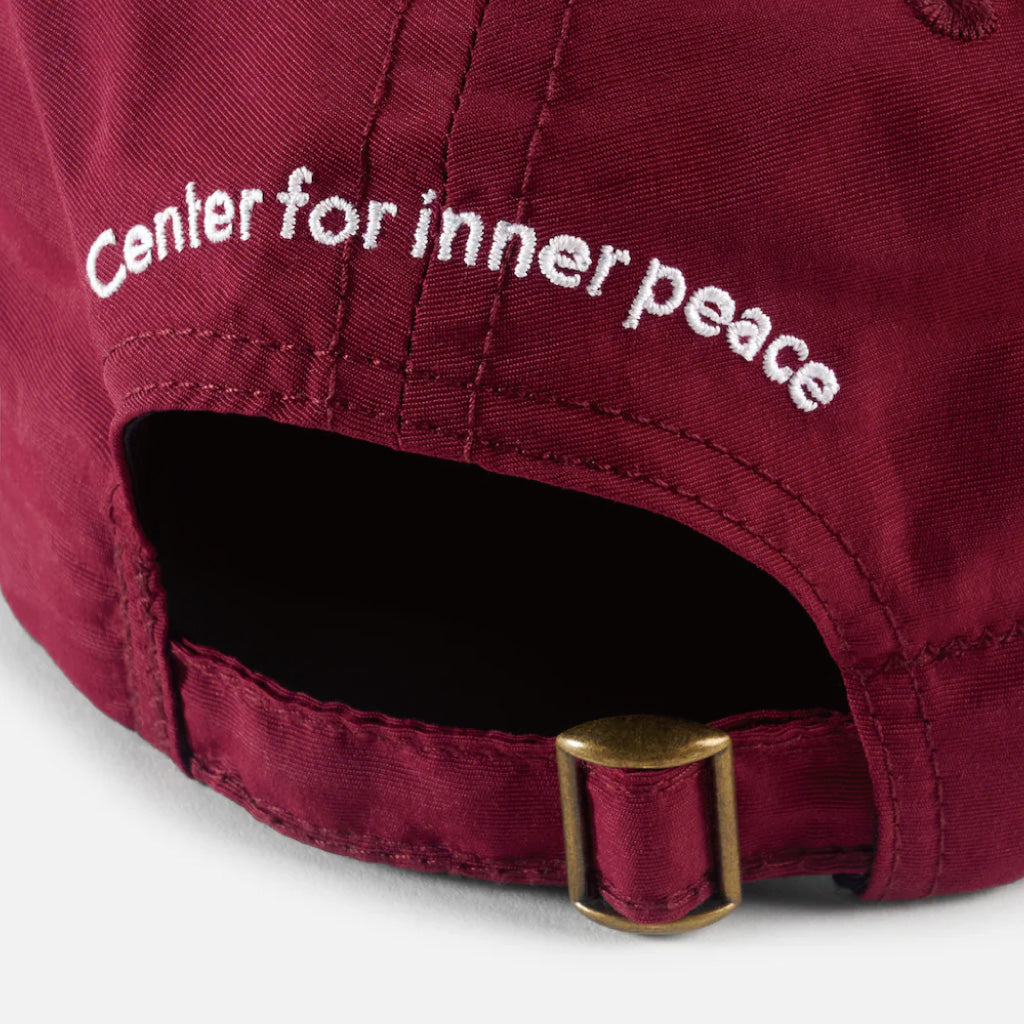 District Vision 5 Panel Nylon Hat - Maroon