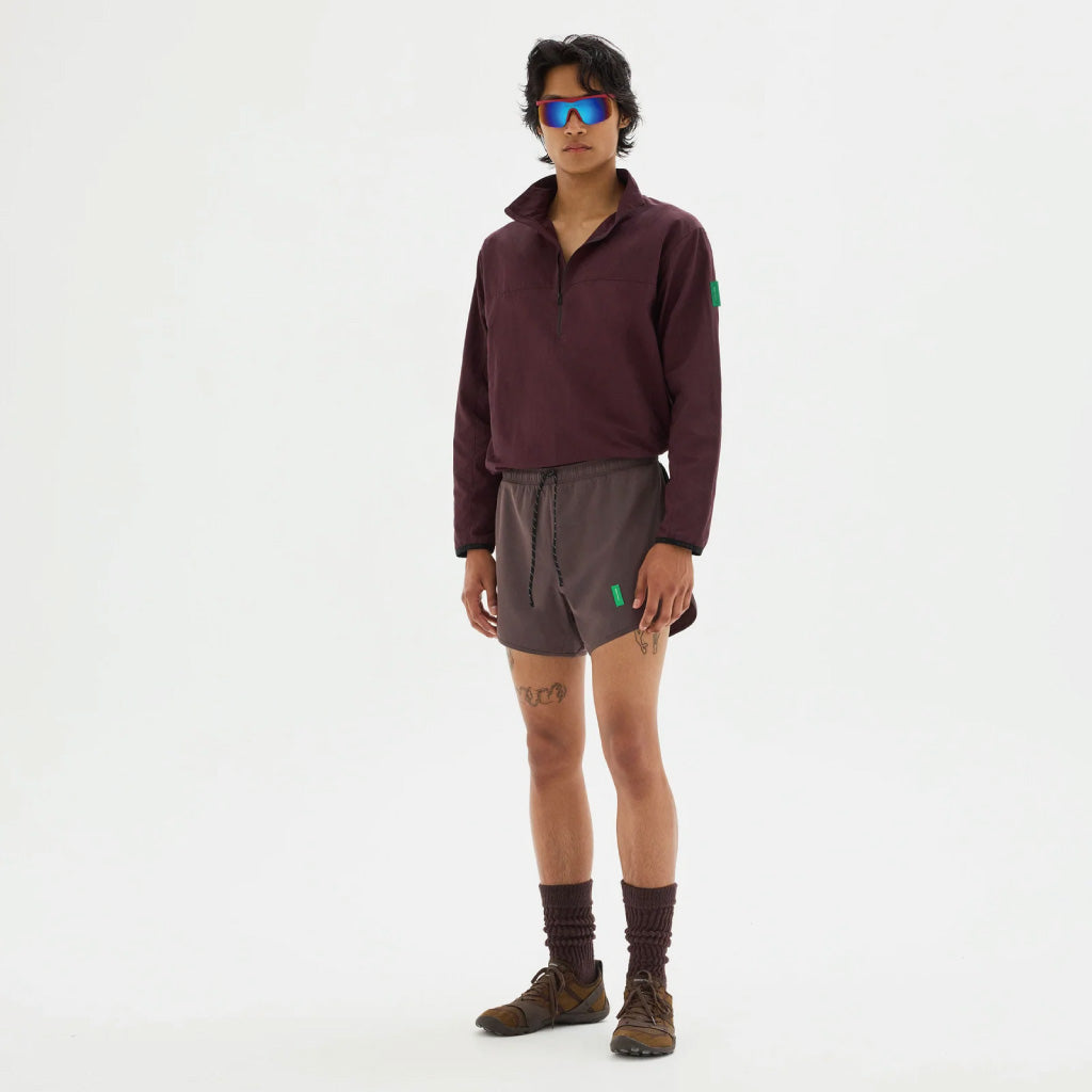 District Vision 5" Training Shorts - Dark Taupe (M)