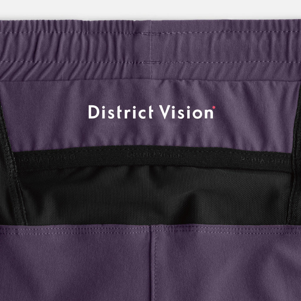 District Vision 5in Training Shorts - Plum (M)
