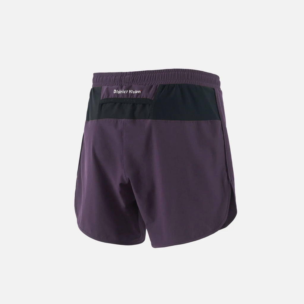 District Vision 5in Training Shorts - Plum (M)