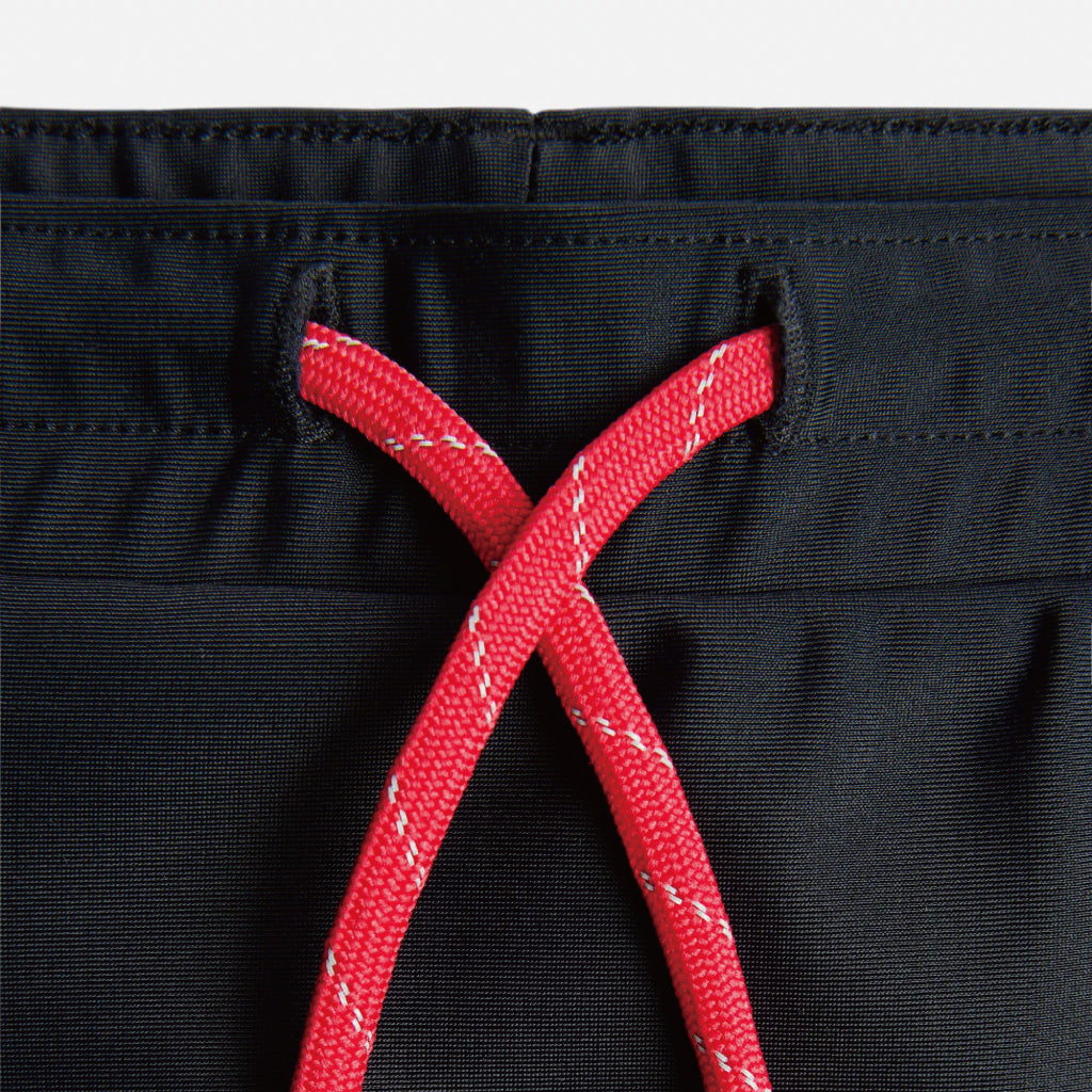 District Vision 9in Recycled Half Tights - Black (M)