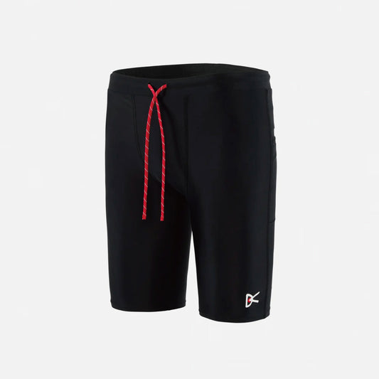 District Vision 9in Recycled Half Tights - Black (M)