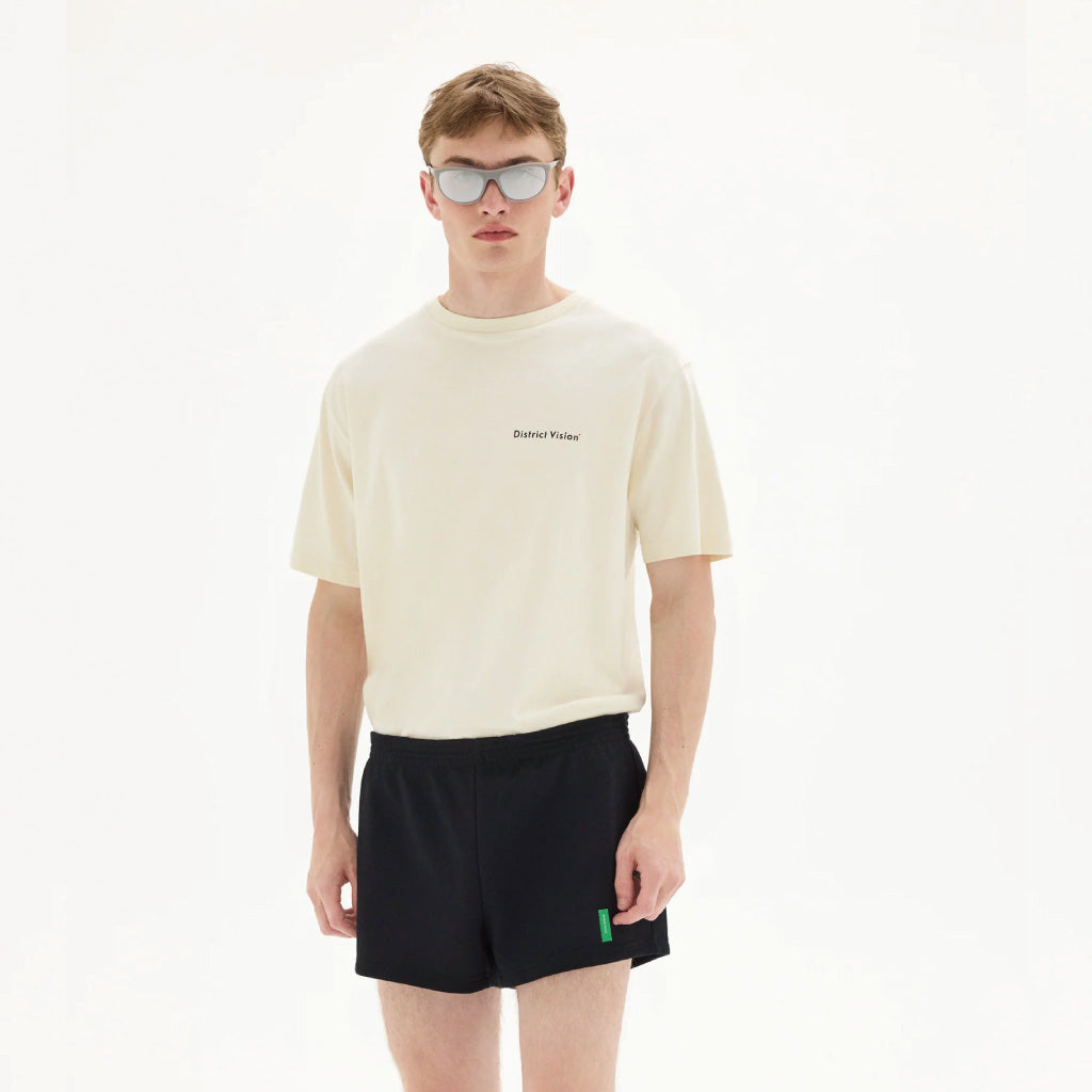 District Vision California Cotton Tee, Arrow Eye Vintage White