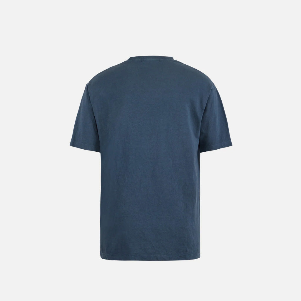 District Vision California Cotton Tee, Runners Warm Blue