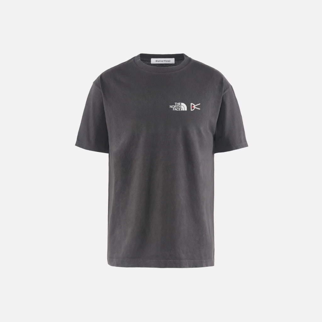 District Vision x TNF California Cotton Tee - Vintage Black
