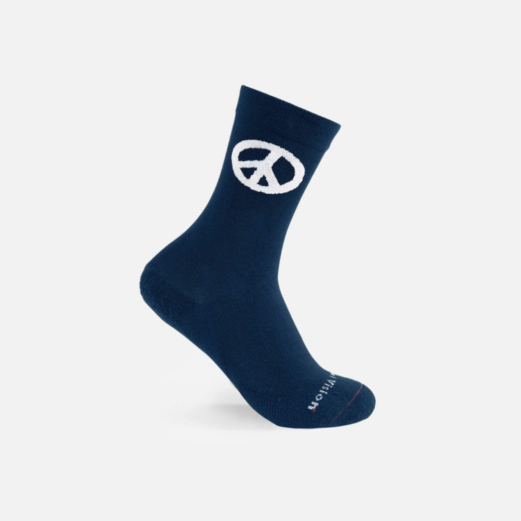 District Vision Cordura Crew Socks - Navy