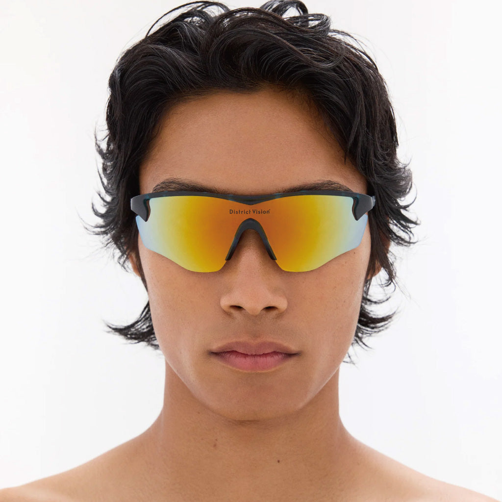 District Vision Junya Racer Midnight Mosaic, D+ Fire Mirror