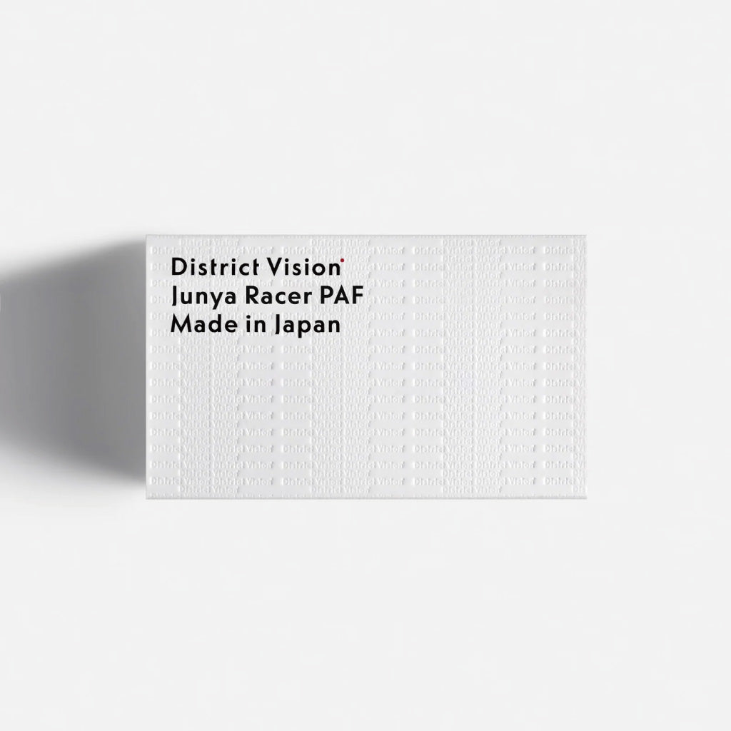 District Vision DV + PAF Junya Racer Iris D+ Blue Gradient