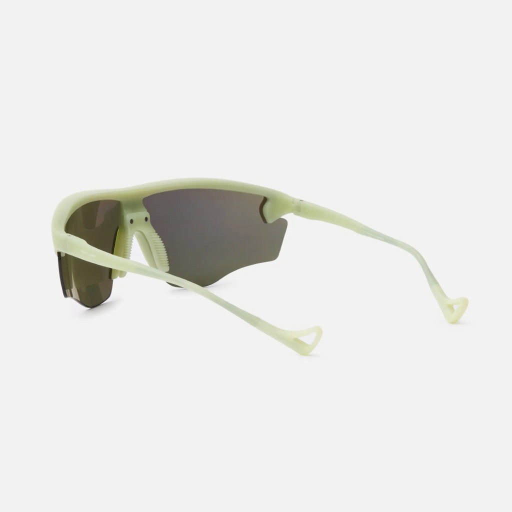 District Vision Junya Racer Pistachio D+ Silver Flash Mirror