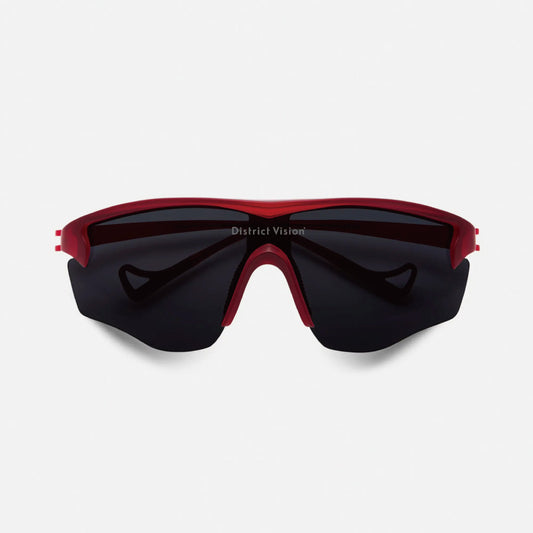 District Vision Junya Racer Ruby D+ Onyx Mirror