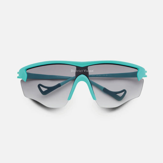 District Vision Junya Racer Turquoise D+ Gray Gradient