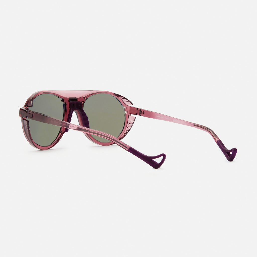 District Vision x Tracksmith Kazu Tourer Purple D+ Blue Ice