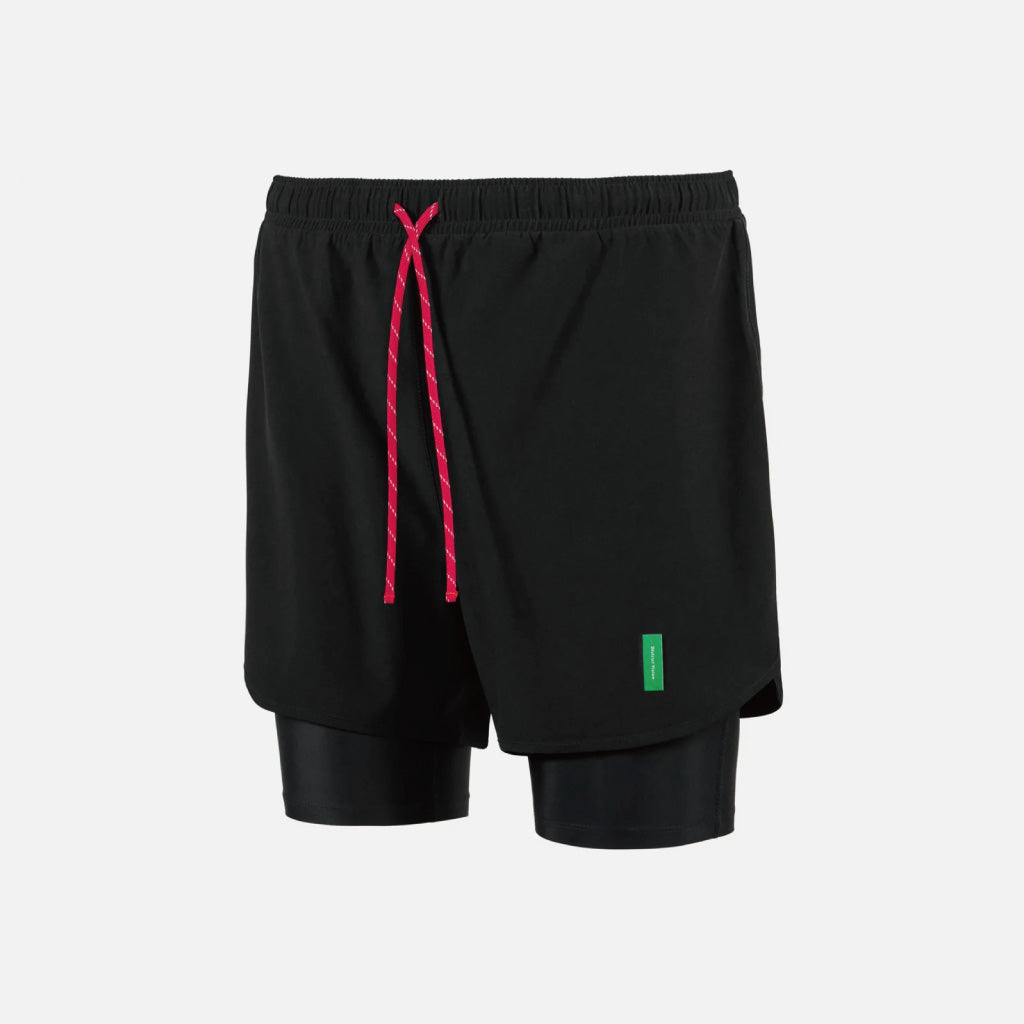 District Vision Layered Training Shorts - Black (M)
