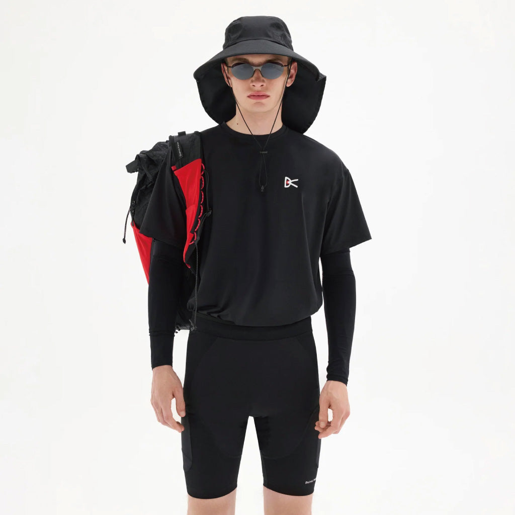 District Vision Lightweight Short Sleeve Tee - Black (M)